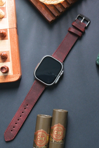 vagave Apple Watch Uyumlu Deri Kordon Saat Kayışı 38mm 40mm 41mm 3 4 5 6 7 Se...