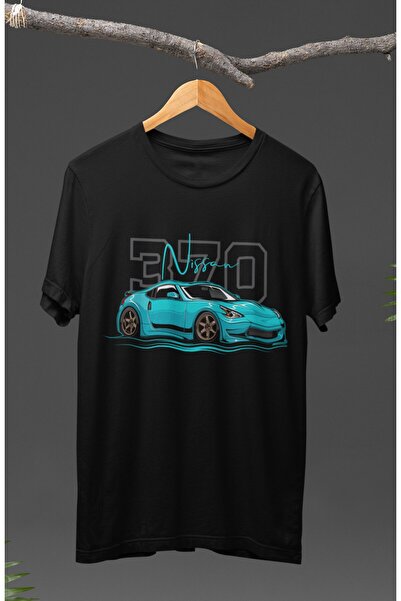 Fuddy Moda Unisex Nissan 370Z Štampano T-shirt , majica sa temom automobilski...
