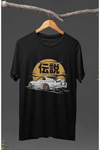Fuddy Moda Unisex Legend Toyota Supra Štampano T-shirt , majica na temu autom...