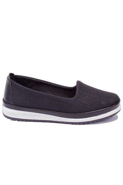 Polaris 162456 Pantofi negri ortopedici de zi cu zi pentru damă
