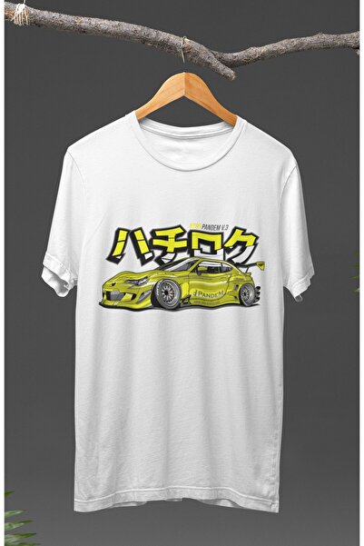 Fuddy Moda Unisex Toyota GT86 Pandem V.3 Štampano T-shirt , majica na temu au...