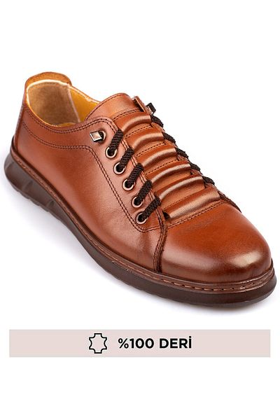 depderi Ανδρικά παπούτσια Orthopedic Genuine Leather - Ραμμένα στη σόλα, 100% δέρμα