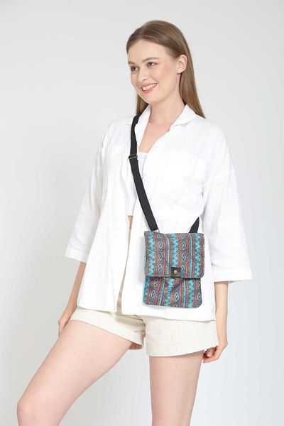 Street Bag Geantă de umăr etnică boemă Payiz - Utilizare zilnică în călătorie, geantă pentru telefon