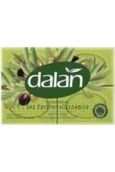 Dalan Pure Olive Oil Traditional Soap - 150gr*4 Pieces = 600gr