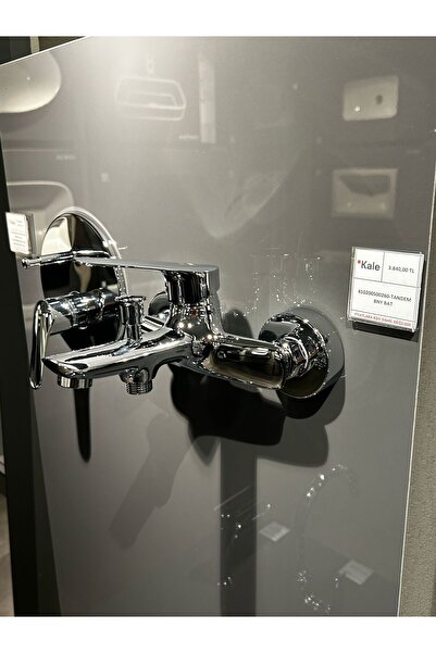 KALE Tandem Bathroom Sink Kitchen Faucet and 53270 Overhead Shower Set