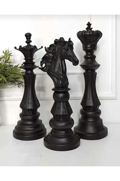 Genel Markalar 3'LÜ SATRANÇ DEKOR