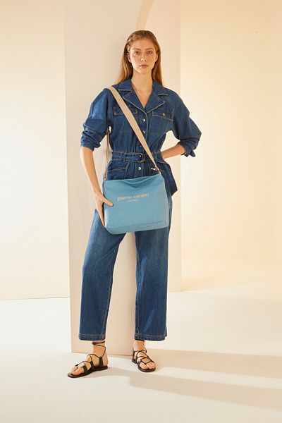 Pierre Cardin Blue Women's Shoulder Bag 05PO24Y1691