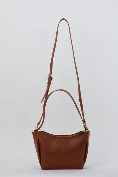 Pierre Cardin حقيبة كتف نسائية من Camel Floater 05PO24Y1838