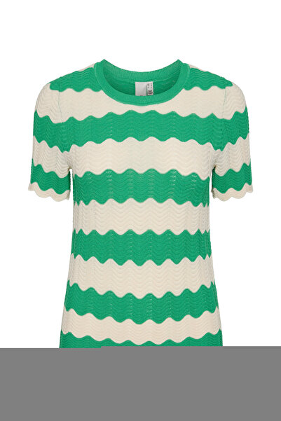 YAS. KNIT TOP YASBEE SS