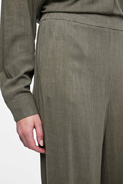 PIECES PCVINSTY HW LINEN PANT NOOS BC