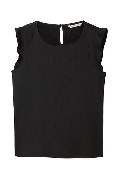 Tom Tailor Top s volantovými rukávy