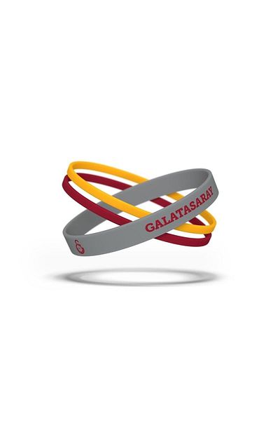 Galatasaray Galatsasaray Licensed Colorful Bracelet - Gift Wooden Box Included