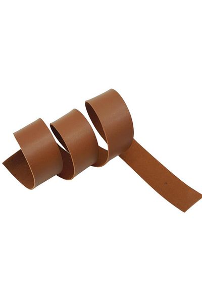 angel çanta aksesuar Αξεσουάρ Angel Bag 4 cm Κορδέλα Faux Leather Tan Χρώμα 1 μέτρο