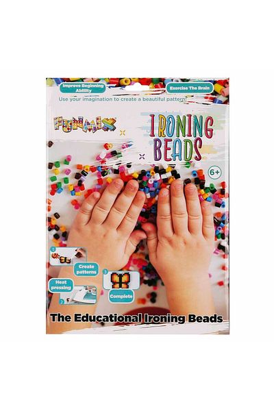 Sunman Iron-on Bead Set 1000 Pieces Cat and Zebra Shaped