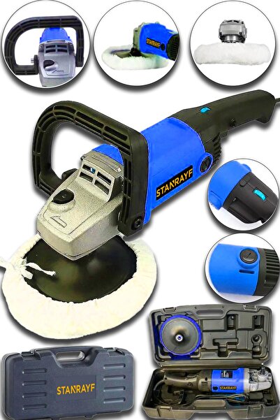 stanrayf Alman 7200 Watt 6 Kademe Devir Ayarlı Bakır Sargılı  Polisaj Makinas...