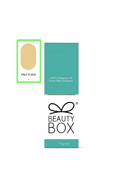 Beauty Box Pale Flesh Vegan Permanent Makeup Paint PMU Pigment Nontoxic Essence of Pure Plant Extracts 12ml
