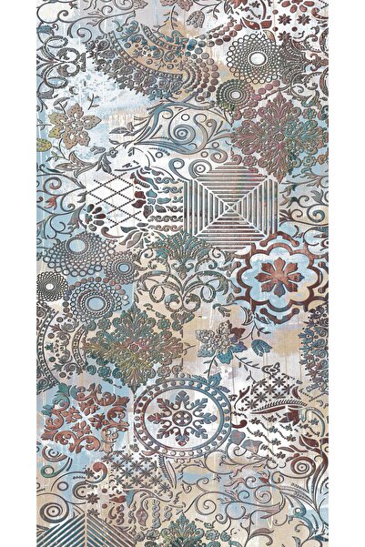 Evimle Kesme mutfak halısı Desenli Dijital Baskı Yıkanabilir Kaymaz Taban  İnce Salon  Çocuk Halısı 4110