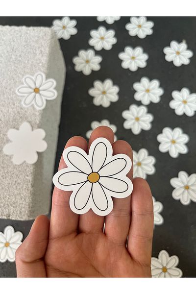 Meyofficial 5 cm 20 Pieces Daisy Cut One Way Card