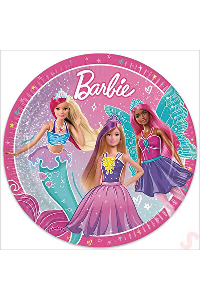 Süsle Baby Party Barbie Fantasy Karton Tabak - 23cm x 8 Adet