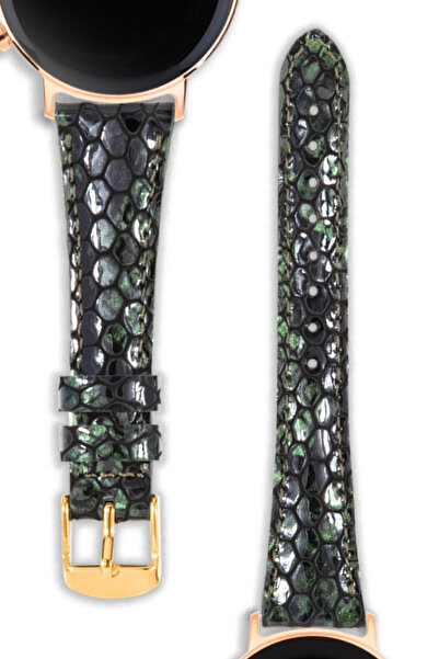 vagave 18mm Kadın Deri Kordon Welder Fossil Omega Armani Esprit  Tissot Lacos...