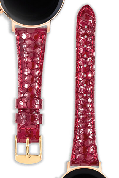 vagave 18mm Kadın Deri Kordon Welder Fossil Omega Armani Esprit  Tissot Lacos...