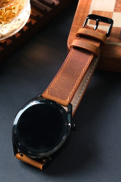 vagave 22MM Leather Cord For Casio Fossil Omega Nacar Seiko Citizen Lacoste Armani Tissot Leather Watch Strap