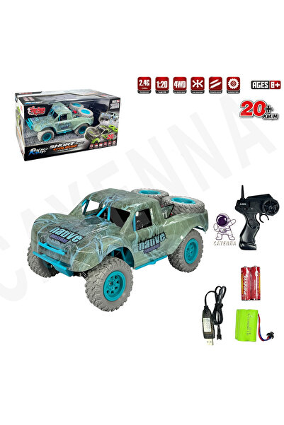 cayenna Mavi 4x4 Uzaktan Kumandalı Full Fonksiyon Arazi  ve Drift Aracı 2.4G ...