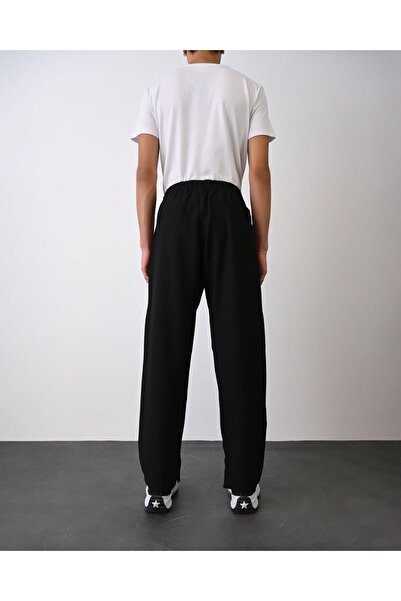 TÜZeMEN Baggy Length Ankle Zippered Relaxed Cut Jogger Pants