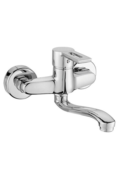 Vilas Defne Wall Pipe Sink Applique Faucet