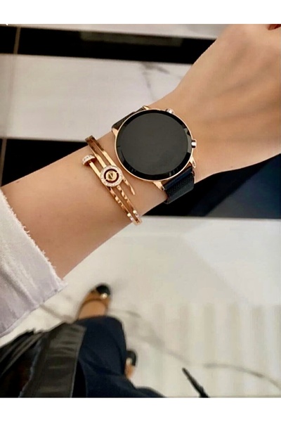pullmarkt Keyed- Wrist Watch - Wicker Cord