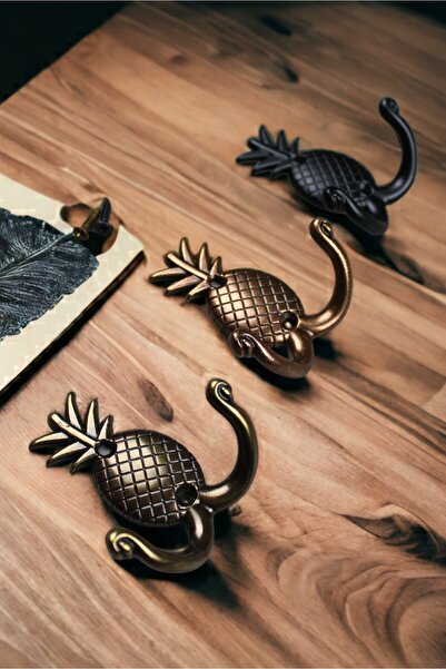 Dizaynhouse Ananas Tasarımlı Metal Askı Çocuk Odası, Mutfak, Portmanto Askısı...