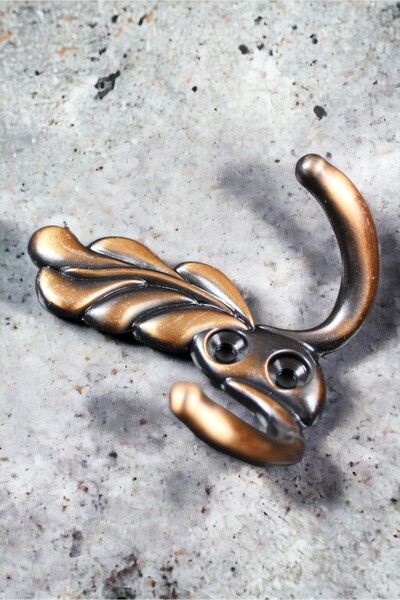 Dizaynhouse Sarmaşık Model Metal Askı, Kapı Arkası, Banyo, Portmanto, Havlu, ...