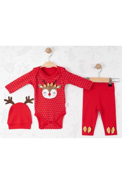 Puro Cotone Bebek Üçlü Takım
