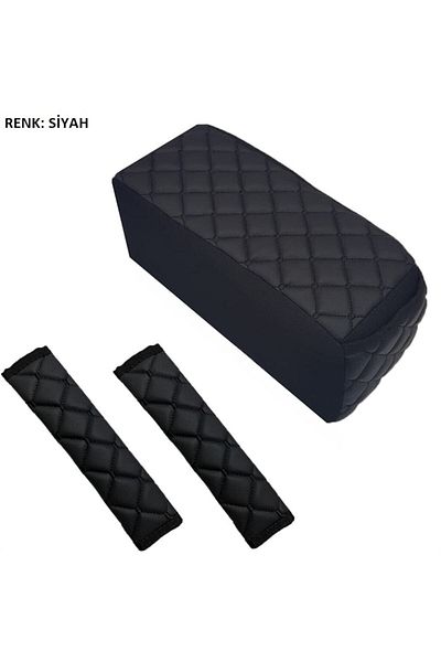 caraks Renault 11 Rainbow - Seat Belt and Armrest Set, Black
