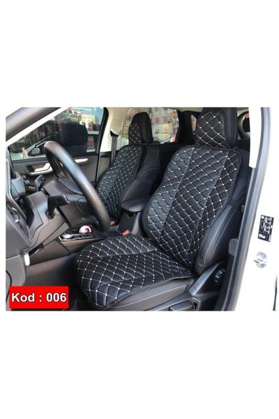 caraks 2004-2007 Kalos Sedan - Două perne de lux pentru scaune din față Mnd006