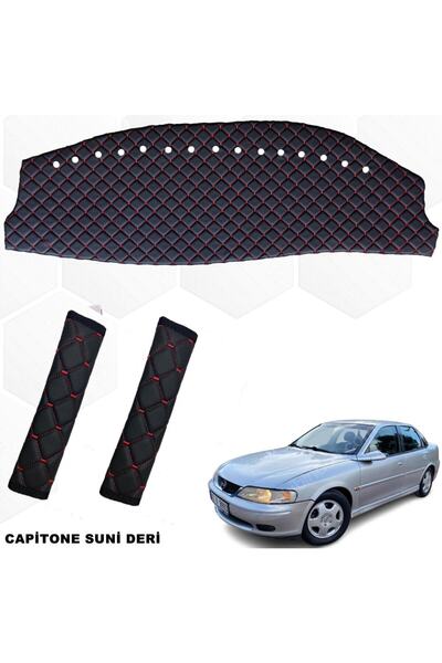 caraks سجادة صدر وحزام مريح لسيارة Opel Vectra B 1995-2002 - متوافق مع حقيبة ...