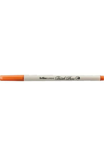 artline Supreme Brush Tip Pen Orange