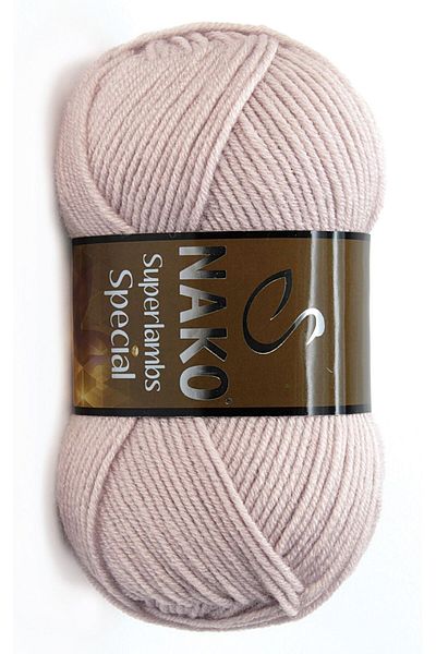 NAKO Superlambs 3079 - 100 Gr Knitting Yarn, Pink Gray Hand