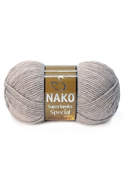 NAKO Nako Superlambs Special 5 Pieces Milk-Coffee Colored