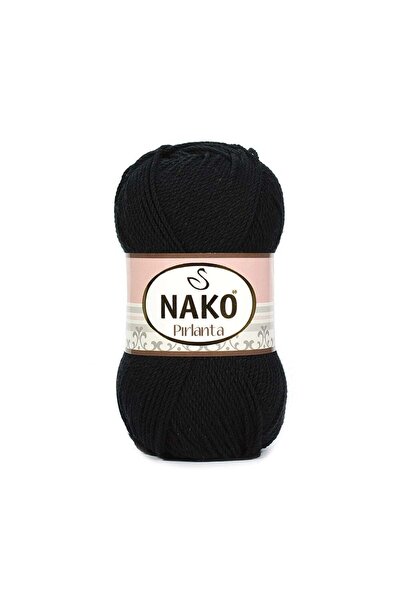 NAKO Διαμάντι 217 100 γρ. Μαύρο πλεκτό νήμα