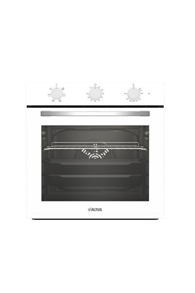 Altus Beyaz Cam Ankastre Set 535 W - 189 Dw Ocak Woklu-321 W Fırın Turbo