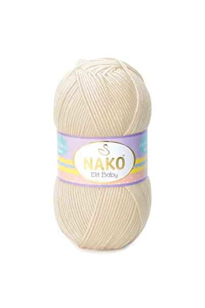 NAKO 5 Adet Elit Baby Anti-pilling El Örgü Ipi bebek Yünü Tüylenmez Bebe Yünü...
