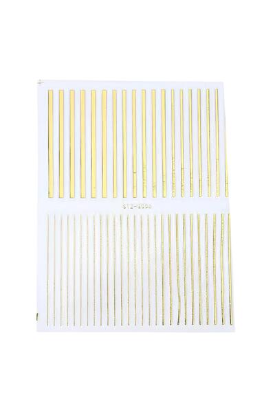 Ocean Tırnak Sticker Nail Art Protez Tırnak Kalıcı Oje Süsleme Tırnak Dövmesi