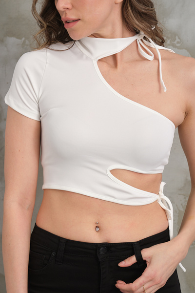 Modazeyosh التعادل الرقبة المحاصيل الأعلى