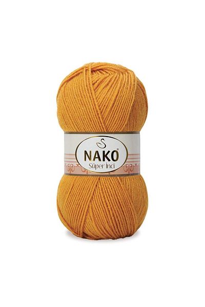 NAKO Nako Super Pearl 10129 Mustard - 5 Τεμάχια