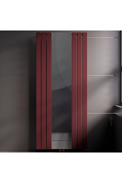 nixrad Floransa 1800x780 Antrasit 3 3 Dekoratif Aynalı Çelik Radyatör