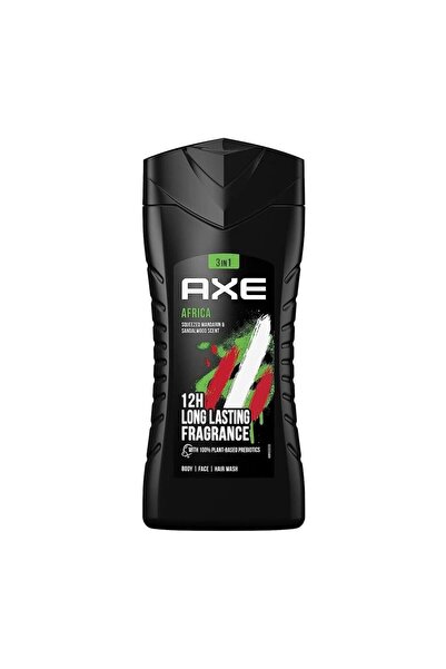 Axe Africa 3in1 Erkek Duş Jeli 250ML X3 Adet 3lü Set