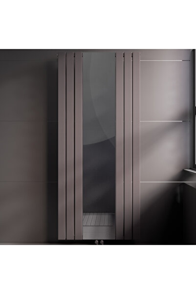 nixrad Floransa 1800x780 Antrasit 3 3 Dekoratif Aynalı Çelik Radyatör
