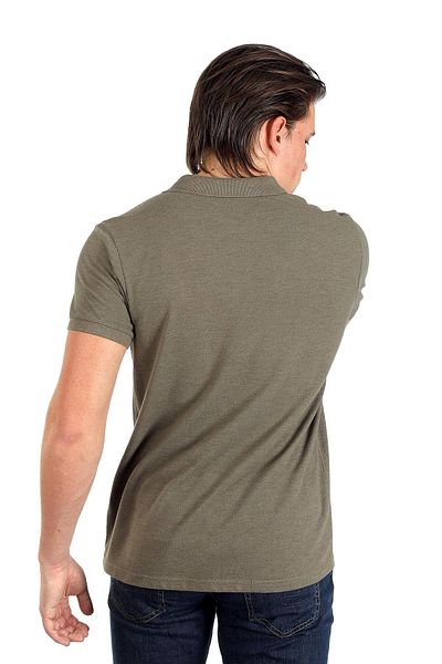 Lee Cooper تي شيرت رجالي من مايلز بيكيه بولو بياقة كاكي