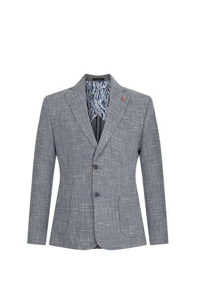 ACTUAL Slim Fit Blazer Single Jacket 7145-5 Navy